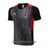 AC Milan Trenings Skjorter Set 22-23 Gråsvart - Herre